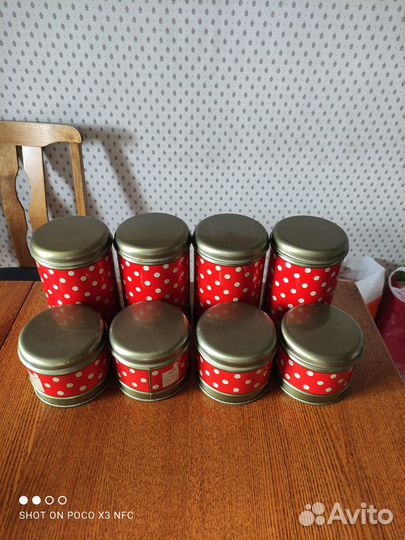 Банки жестяные для круп, сыпучих продуктов