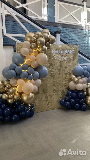 Оформление воздушными шарами