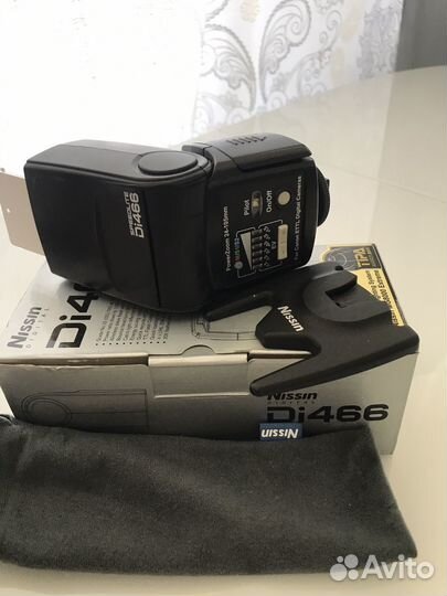 Вспышка Nissin Di466 для canon и nikon