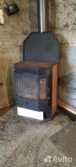 Печь камин на дровах бу