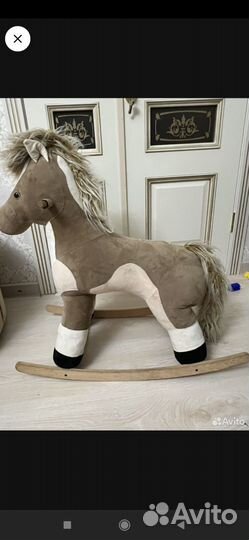 Мягкая игрушка лошадь