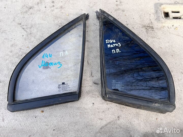 Форточка передней двери Daewoo Matiz