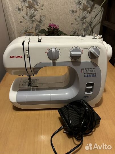 Швейная машина janome 2041s