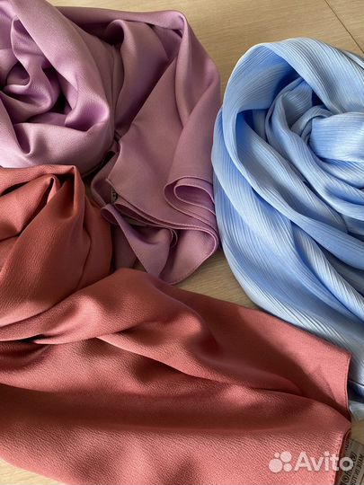 Шарфы шелковые