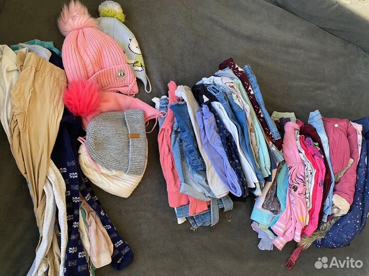 Пакет вещей на девочку 3-4 года