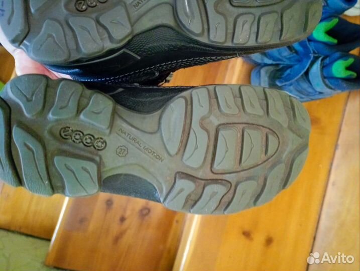 Ботинки ecco р 25 демисезонные