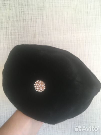 Мутоновая шапка берет