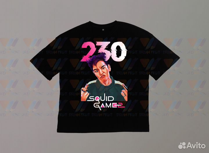 Футболка Игра в кальмара 230. Squid Game 2