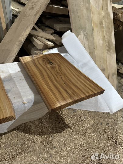 Столешница для ванной из дерева