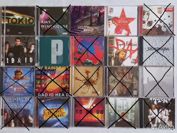 CD, DVD, аудио кассеты