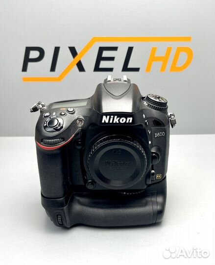 Nikon d600 body+бат блок