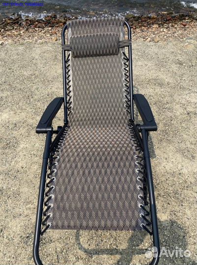 Кресло шезлонг раскладное (Арт.65686)