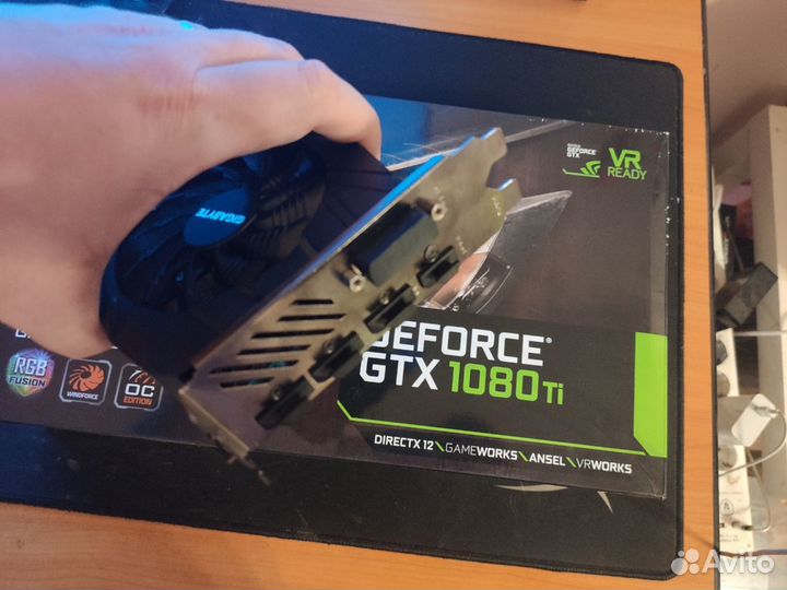 Видеокарта Nvidia GeForce GTX 1080ti Gigabyte 11gb