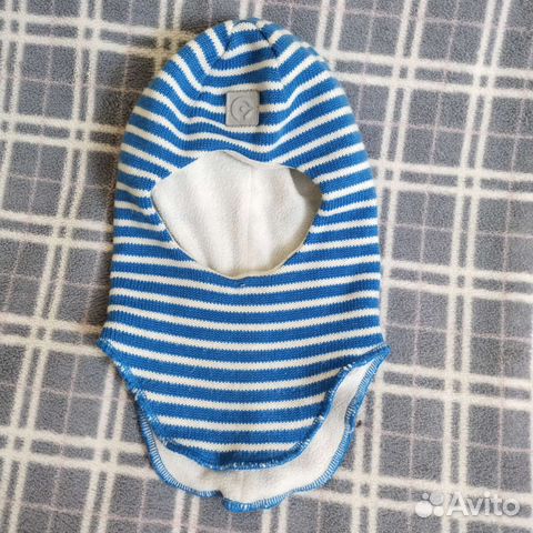 Шапка-шлем демисезонный на 2-3 года