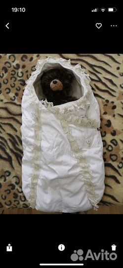 Зимний конверт в коляску