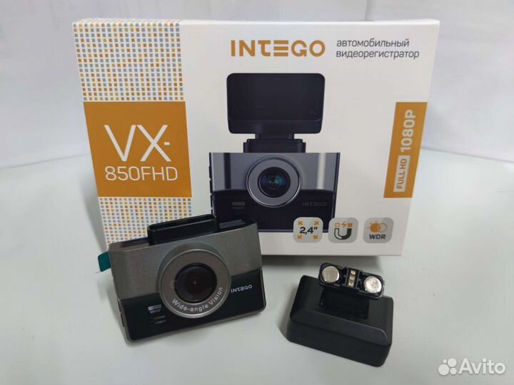 Видеорегистратор intego VX-850 FHD, магнитный