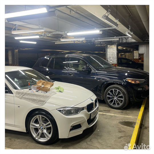 Ремонт сколов на лобовом стекле / Выезд