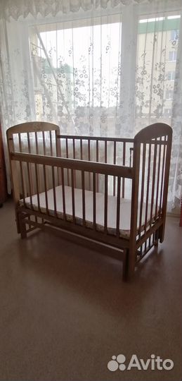 Детская кроватка Мой Малыш 09 маятник