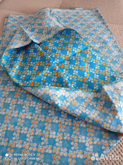 Ткани разные: ситцы, подкладочная, трикотин