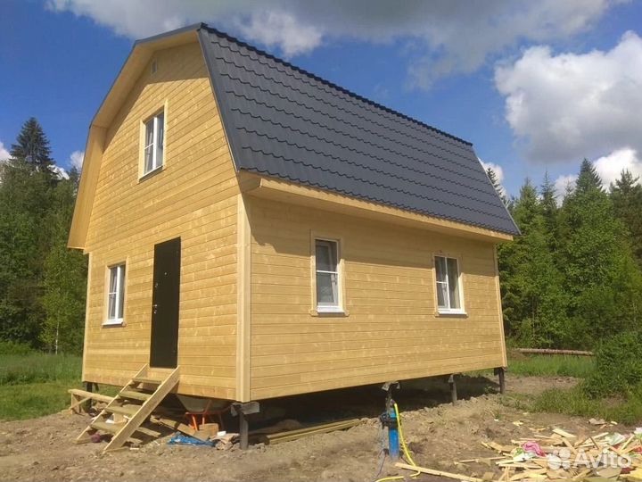 Строительство домов и бань подключ