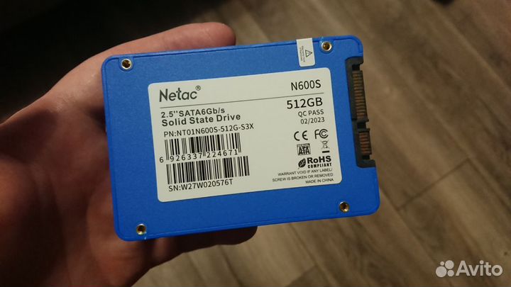 Хороший SSD Netac 512 Gb