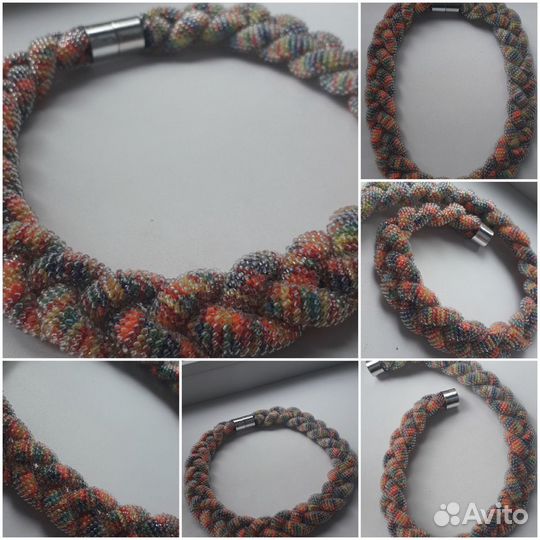 Жгуты из бисера