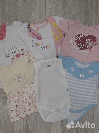 Боди для новорожденного 62р