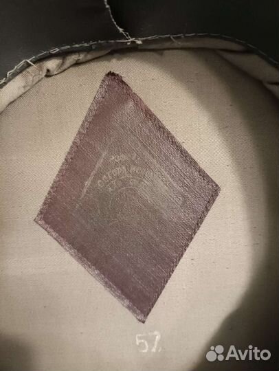 Фуражка офицера танкиста до 1969 года 57 размер