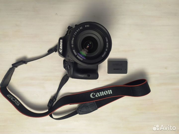 Камера Canon EOS 100D и Объектив Sigma DG 18-200mm