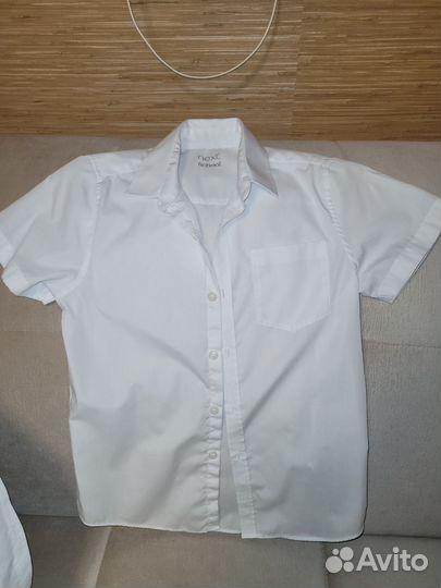 Рубашка белая next 134