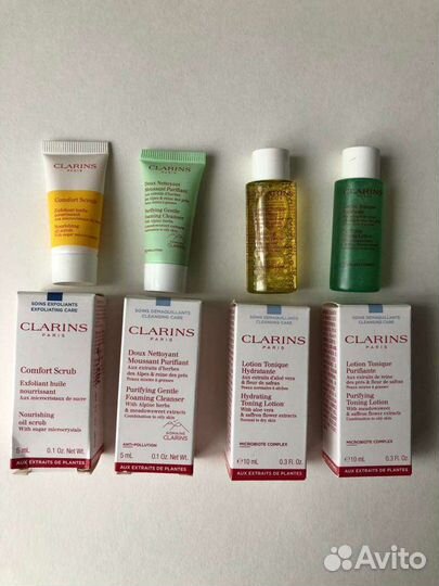 Clarins масло Lotus сыворотка Double Serum