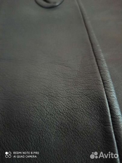 Новые кожаные перчатки на шёлковом подкладе