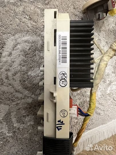 Модуль управления стиралки Samsung с WF1590NFU