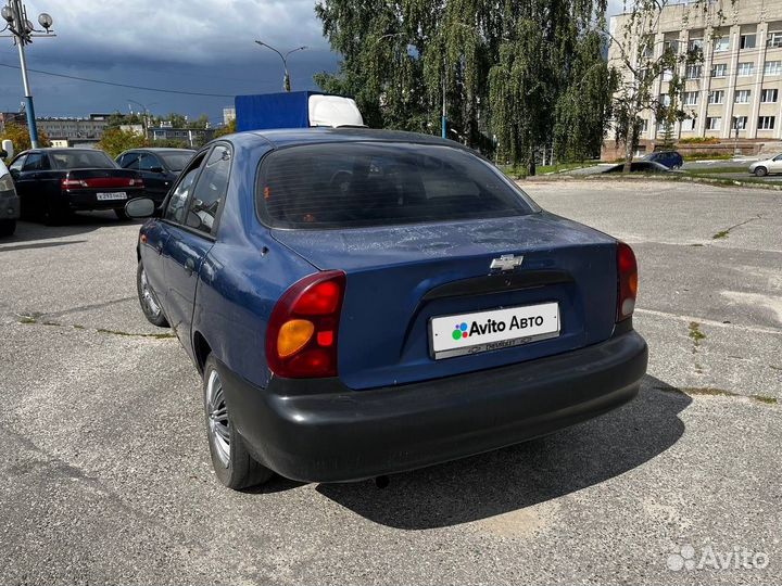 Chevrolet Lanos 1.5 МТ, 2006, 200 000 км