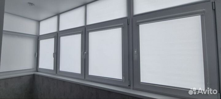 Рулонные шторые кассетные на заказ