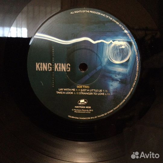 King King-Reaching For The Light, 2015,автографы