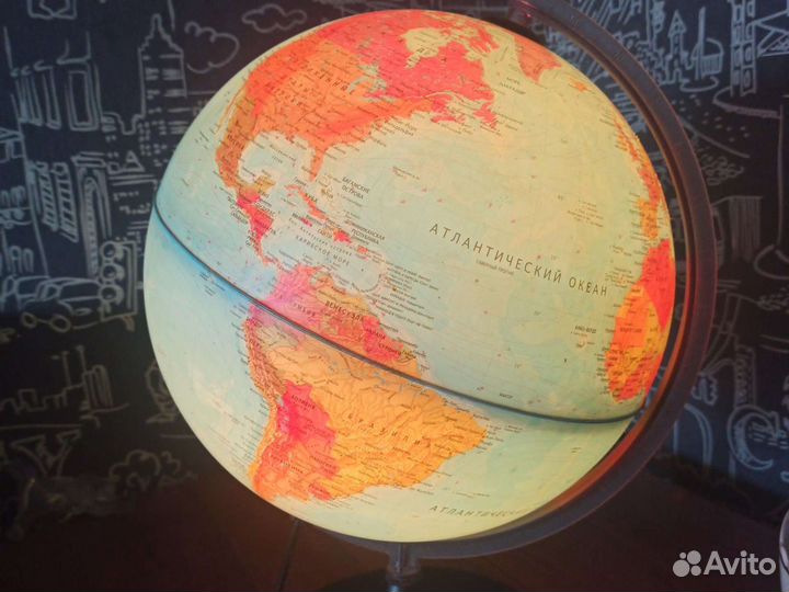 Глобус с подсветкой