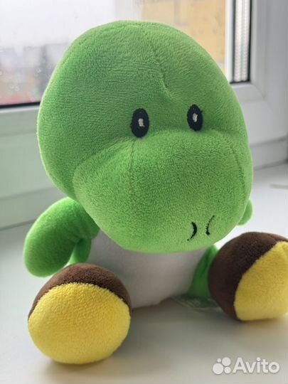 Мягкие игрушки (медвежонок барни и дракончик)