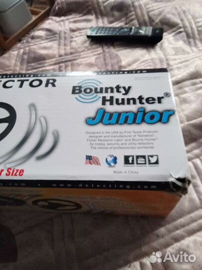 Металлоискатель bounty hunter Junior