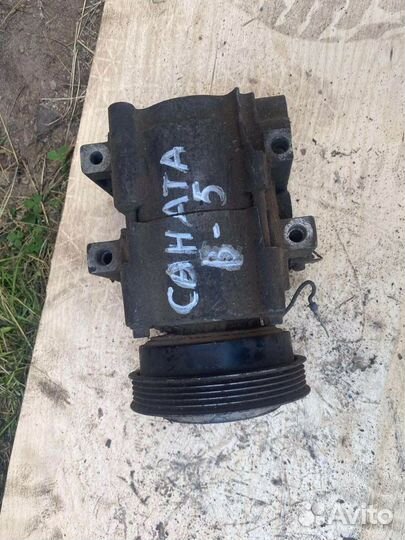 Компрессор кондиционера Hyundai Sonata 5