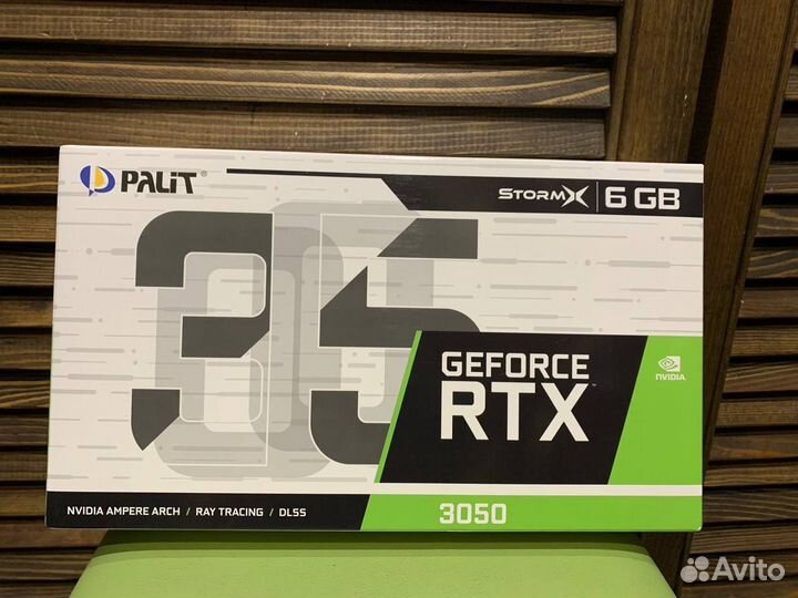 Видеокарта новая Palit GeForce RTX3050 stormX