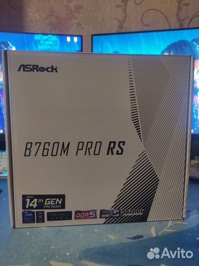Новая Материнская плата Asrock B760M PRO RS DDR5