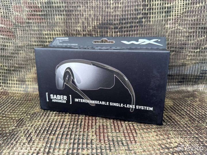 Баллистические очки Wiley X Saber ADW 1 линза