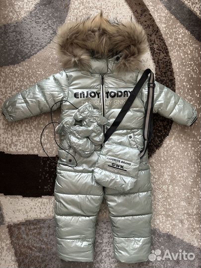 Детский зимний комбинезон