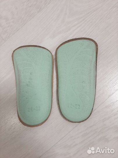 Ортопедические каркасные полустельки размер 22/23