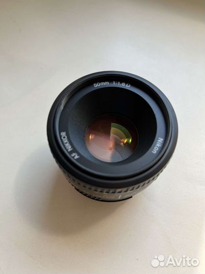 Объектив Nikon nikkor AF 50mm f/1.8 D фикс