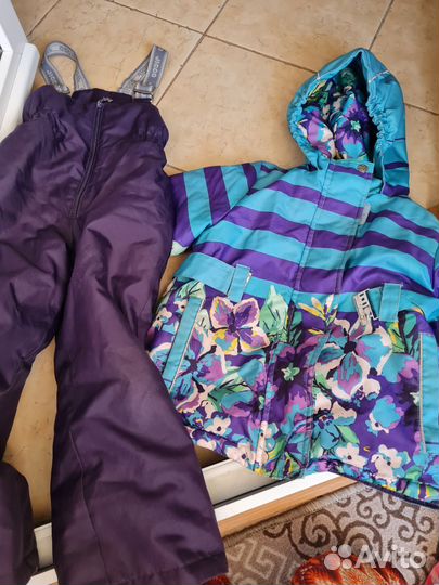 Костюм зимний с полукомбинезоном р104