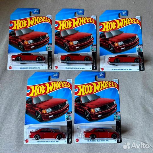 Hot Wheels '89 Mercedes-Benz 560 SEC AMG
