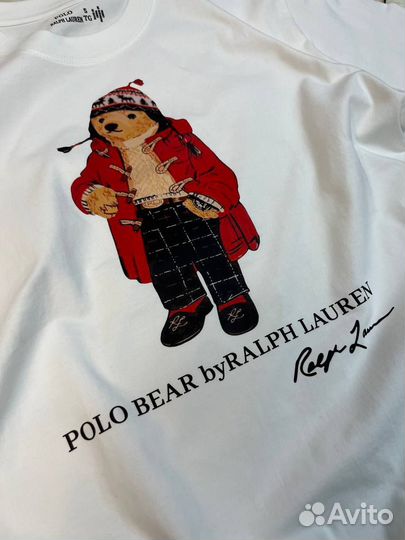 Футболки Polo Bear Ralph Lauren lux