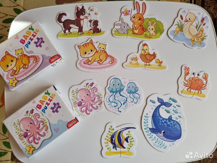 Пазлы пакетом